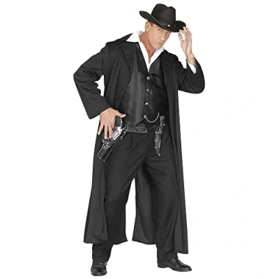 Afbeelding van &quot;Retro moordenaar kostuum voor heren Verkleedkleding Medium&quot;