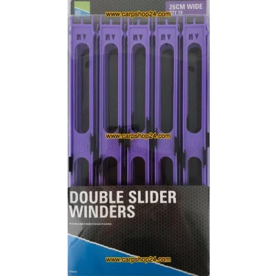 Afbeelding van Preston Double Slider Winders Maat : 26cm Wide (Purple 10 pcs winders)