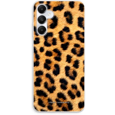Afbeelding van Case Company® hoesje geschikt voor Samsung Galaxy A05s Luipaard Soft Cover Telefoonhoesje Bescherming aan alle Kanten en Schermrand