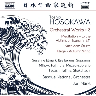 Afbeelding van Susanna Elmark, Ilse Eerens, Basque National Orchestra, Jun Märkl Hosokawa: Orchestral Works, Vol. 3 (CD)