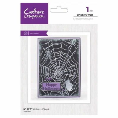 Afbeelding van CC 2D Embossingfolder 5x7 Spiders Web
