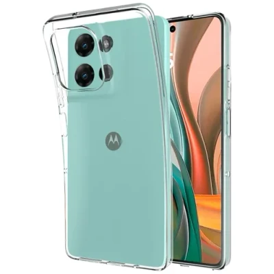 Afbeelding van Just in Case TPU Back Cover Transparant Motorola Moto G75 5G