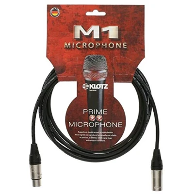 Afbeelding van Klotz M1FM1K0100 Microkabel 1 m Microfoonkabel