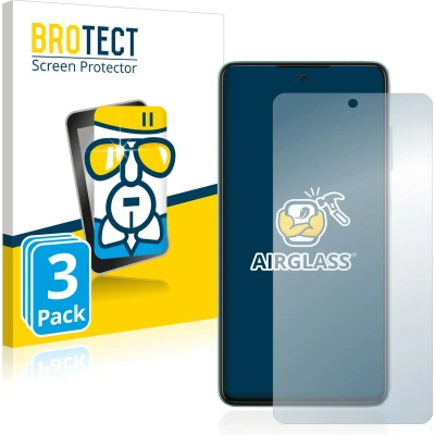 Afbeelding van BROTECT Screenprotector voor Samsung Galaxy A52 / 5G Folie Beschermfolie Beschermglas transparant (3 Stuks)