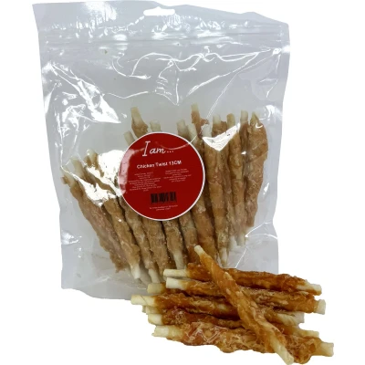Afbeelding van 13 cm 500 gr I am chicken twist