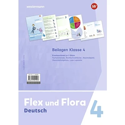 Afbeelding van Flex und Flora Ausgabe 2021: Ersatzsortiment Beilagen 4 (3er Paket) (Druckschrift