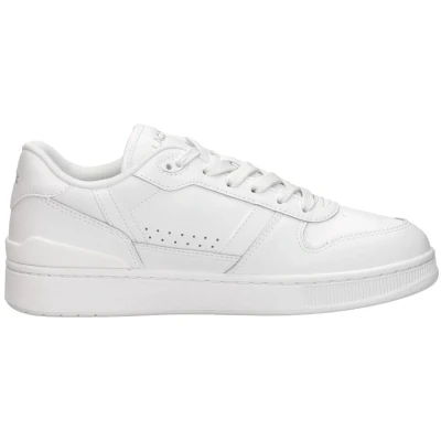 Afbeelding van Lacoste Tclip SET Sneakers laag, Dames, Maat: 42, White/gold Leer en imitatieleer