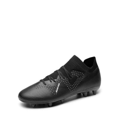 Afbeelding van DREAM PAIRS Voetbalschoenen met noppen voor heren, zwart.