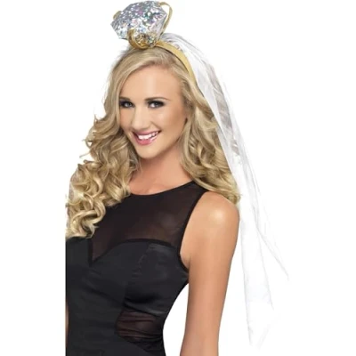Afbeelding van Dressing Up &amp; Costumes Bachelorette Hen Night Ring Headband