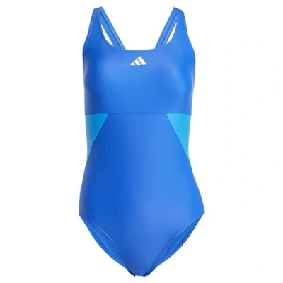 Afbeelding van adidas Performance Colorblock Cback Badpak, Dames, Maat: 34, Royal blue