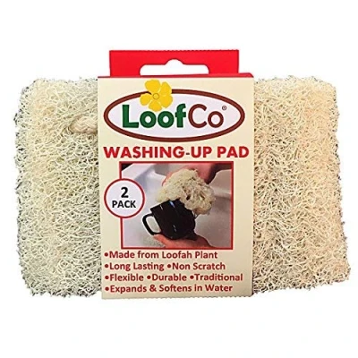 Afbeelding van LoofCo Afwasspons Loofah 2 Pack