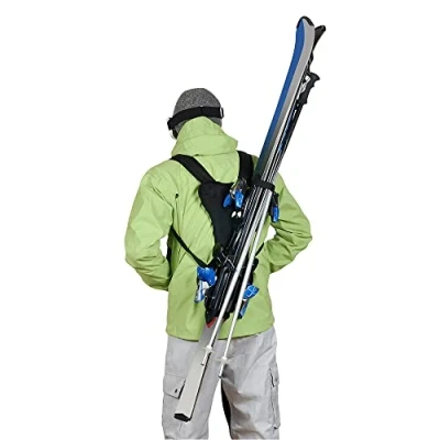 Image de Système pour porter paires de skis Wantalis SKIBACK porte dans le dos