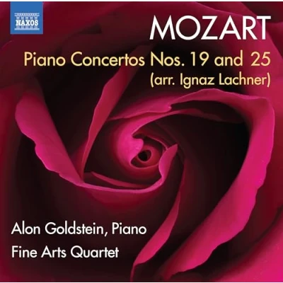 Afbeelding van Alon Goldstein &amp; Fine Arts Quartet Mozart: Piano Concertos Nos. 19 And 25 (Arr. Ignaz Lachner) (CD)