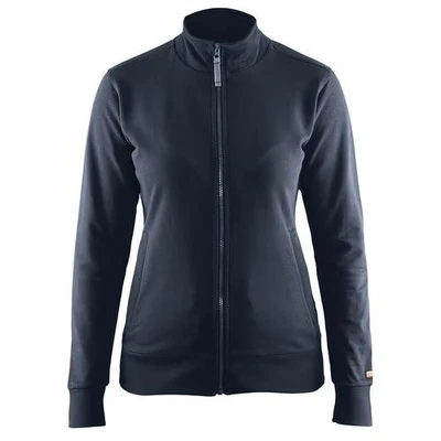 Image de Sweat zippé femme marine foncé