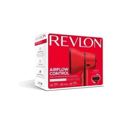 Image de Sèche cheveux Revlon Airflow Control RVDR5320E avec concentrateur fixe 2000 W Rouge et Noir