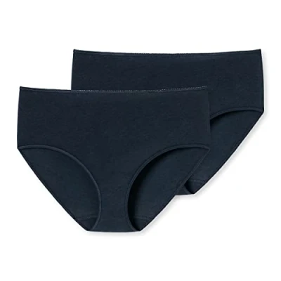Afbeelding van uncover by Schiesser 2PACK Midislip Slip, Dames, Maat: 3XL, Blau