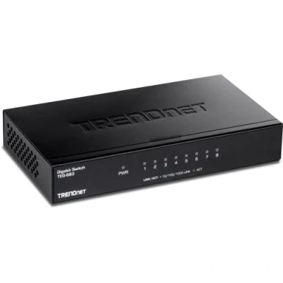 Image de TRENDnet TEG S83 Commutateur 8 x 10/100/1000 de bureau Conformité TAA