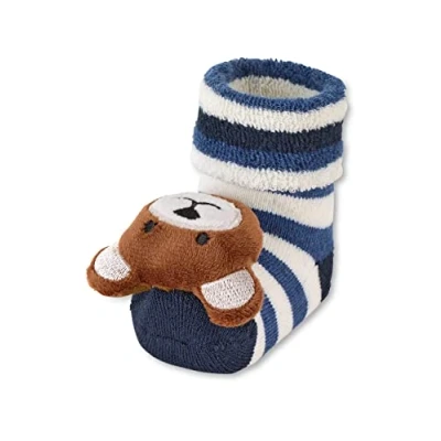 Afbeelding van Sterntaler Babysokken voor jongens, beer, marineblauw, maat 15 16 EU, Marinier
