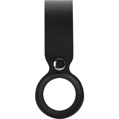 Afbeelding van Xccess PU Leather Airtag Loop Black