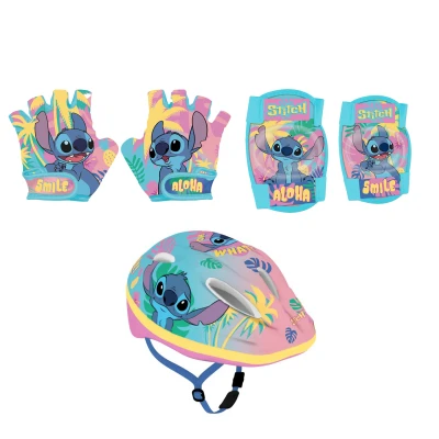 Afbeelding van Lilo &amp; Stitch Fiets accessoires ; Helm, Handschoenen en Knie beschermers 8721122781739