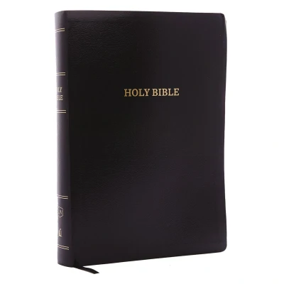 Afbeelding van KJV, Reference Bible, Super Giant Print, LeatherLook, Black, Red Letter Edition