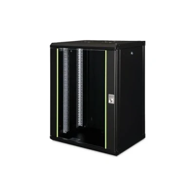 Afbeelding van Digitus DN 19 16 U SW 19inch wandkast (b x h d) 600 820 450 mm HE Zwart (RAL 9005)
