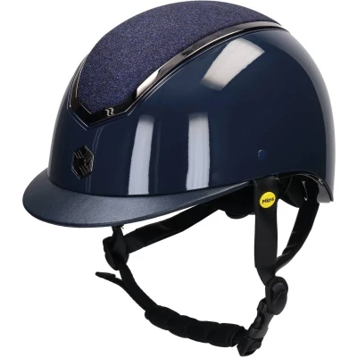 Afbeelding van Charles Owen Cap Kylo Sparkly MIPS Navy Gloss/Pewter 52 55cm