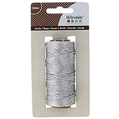 Afbeelding van Artemio zilverdraad 0,5 mm X 100 m