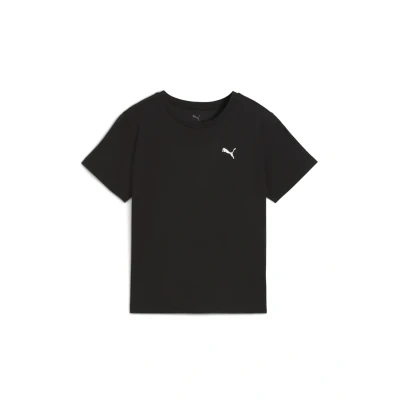 Afbeelding van Wardrobe Essentials Comfort T shirt voor Dames, Zwart, Maat M PUMA
