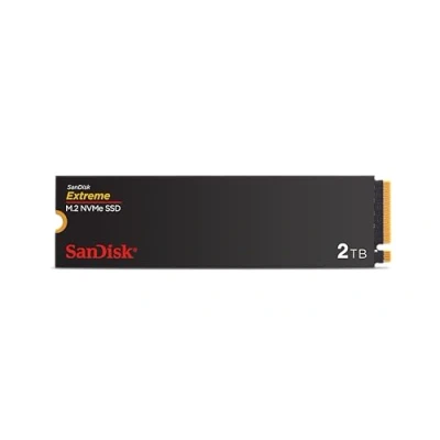 Afbeelding van SanDisk Extreme SSD 2 TB, interne harde schijf, NVMe M.2 2280 SSD, snelheden tot 5150 MB/s, PCIe Gen 4 NVMe, schijf