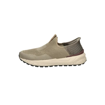 Afbeelding van Skechers Bogdinins Instappers, Heren, Maat: 40, Taupe Textiel