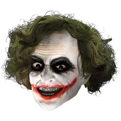 Afbeelding van Rubie&#039;s 4526NS Officieel Joker Clown masker met haar, volwassenen, eenheidsmaat
