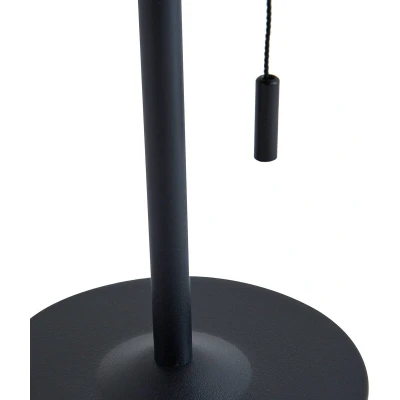 Afbeelding van Lindby Solar buitenverlichting met dimmer 1licht Ijzer, plastic H: 30 cm zwart Inclusief lichtbron