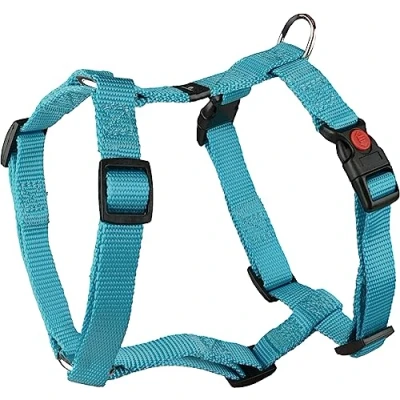 Afbeelding van Flamingo Ziggi H harnas Honden Turquoise S 35 50cm 15mm 1st 127562