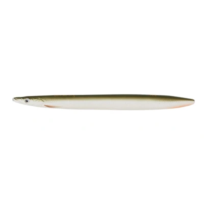 Afbeelding van Savage Gear 3D Linethru Sandeel Matt White Tobis S 13.5cm (23g) Zeeviskunstaas