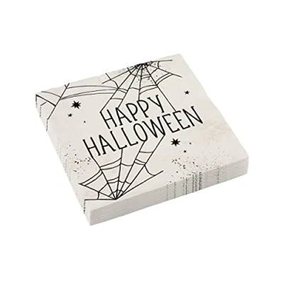 Afbeelding van Servetten Happy Halloween 16 stuks