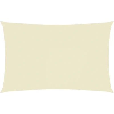 Afbeelding van Zonnescherm rechthoekig 3x6 m oxford stof crmekleurig