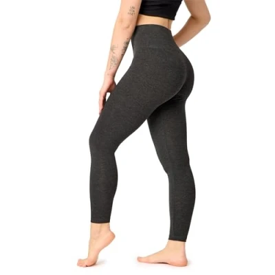 Afbeelding van Bellivalini BLV BLV50 292 LE Dames Leggings Sport Vrijetijdsbroek Lang High Waist Slim Viscose Sporbroek Yogabroek Donker Gemêleerd M