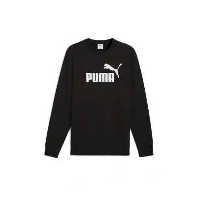 Afbeelding van Essentials No. 1 logo top met ronde hals voor Heren, Zwart, Maat S PUMA