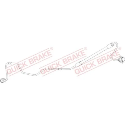 Afbeelding van QUICK BRAKE 96.013 Remslang 920 M10x1 PEUGEOT: 307 CC, 308 I Hatchback