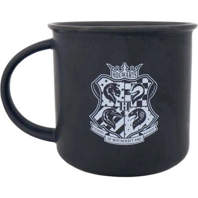 Afbeelding van Harry Potter Symboolheropleving &quot;Zwarte Kunsten&quot; geëmailleerd vormige mok 430ml