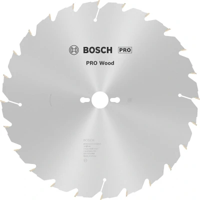 Afbeelding van Bosch Accessories Construct Wood 2608640702 Hardmetaal cirkelzaagblad 350 x 30 3.2 mm Aantal tanden: 24 1 stuk(s)