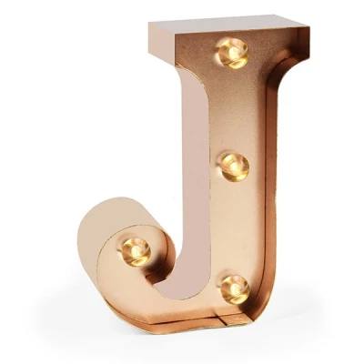 Afbeelding van Nachtlampje lichtletter J Legami
