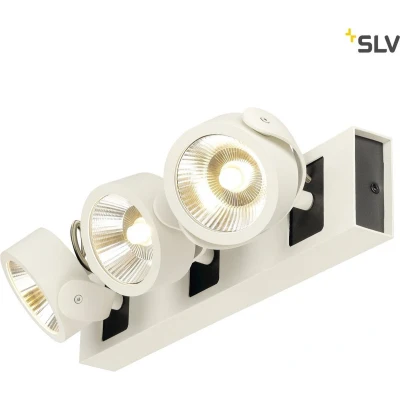 Afbeelding van SLV 1000132 LED plafondlamp 47 W Wit, Zwart