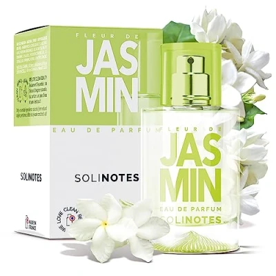 Afbeelding van Damesgeur Solinotes Jasmijnbloesem eau de parfum bloemige en rustgevende geur perfect cadeau voor haar 50 ml