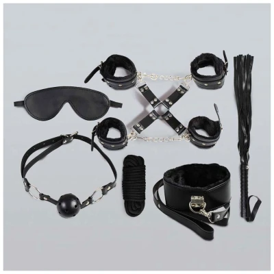 Afbeelding van Secret Play Bondage Kit Zwart GRATIS TOY bij iedere bestelling v.a. 40,