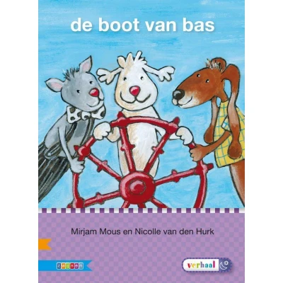 Afbeelding van Veilig leren lezen De boot van Bas AVI M3