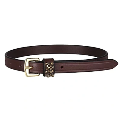 Afbeelding van QHP Sporenriempjes Lupine maat One size brown/beige