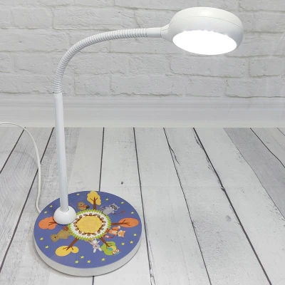 Afbeelding van Tafellamp Bosdieren met flexibele arm