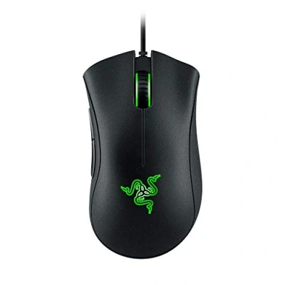 Afbeelding van Razer DeathAdder Essential gamingmuis: optische sensor 6400 DPI 5 programmeerbare knoppen Mechanische schakelaars Rubberen handgrepen aan de zijkant Klassiek zwart